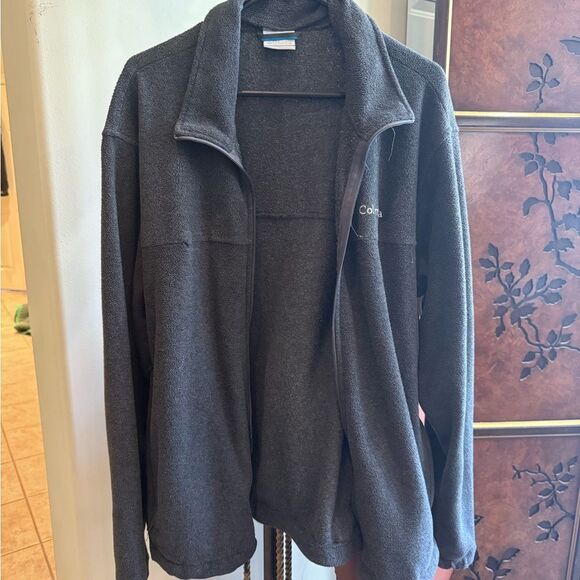 Columbia Men's Charcoal Full-Zip Jacket 🧥 - Picture 1 of 3
